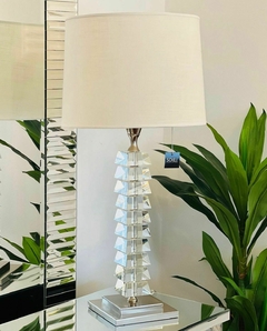 LÁMPARA CON 10 PLACAS DE CRISTAL en internet