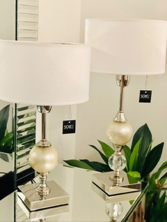 VELADOR PERLA CON CRISTAL MEDIANO - comprar online