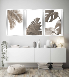 Coco + Selvatica | Set x 3 cuadros 30x50cm - comprar online