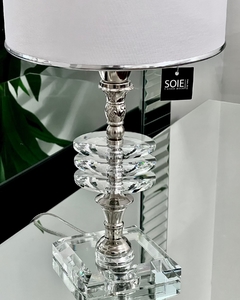 VELADOR STRAUSS CON BASE Y DISCOS DE CRISTAL | ALTURA 45CM - comprar online
