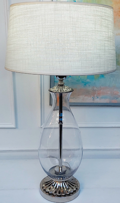 LÁMPARA LUMINA TRANSPARENTE | ALTURA 75CM
