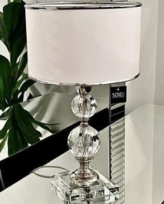 VELADOR STRAUSS BASE Y ESFERAS DE CRISTAL | ALTURA 45CM - comprar online