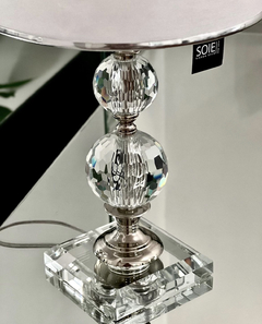 VELADOR STRAUSS BASE Y ESFERAS DE CRISTAL | ALTURA 45CM en internet