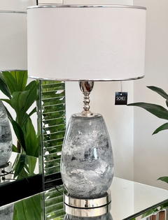 LÁMPARA ARUBA GRIS TORMENTA | ALTURA 56CM