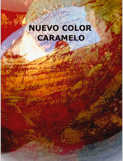 LÁMPARA HILTON CARAMELO | ALTURA 78CM - comprar online