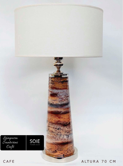 LÁMPARA SANTORINI CAFÉ | ALTURA 70CM