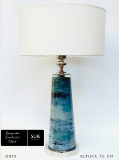 LÁMPARA SANTORINI ÓNIX | ALTURA 70CM