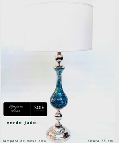 LÁMPARA ANNA VERDE JADE | ALTURA 75CM