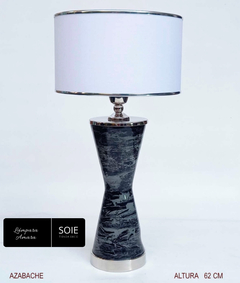 LÁMPARA AMARA AZABACHE | ALTURA 62CM