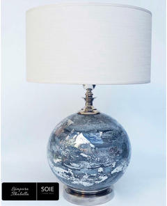 LÁMPARA ILHABELLA GRIS PLATA | ALTURA 60CM