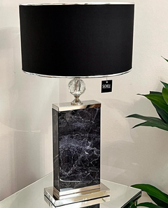 LÁMPARA FRIDA RECTANGULAR SÍMIL MÁRMOL ÓNIX OSCURO