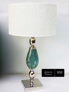 LÁMPARA VICTORIA VERDE JADE | ALTURA 60CM