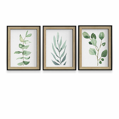 NATURAL GREEN | SET X 3 CUADROS 30X40CM