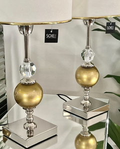 VELADOR BALI GOLD Y CRISTAL