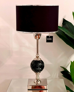 VELADOR BALI MÁRMOL NEGRO MARQUINA - SOIE TIENDA DECO