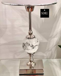 VELADOR BALI MÁRMOL CARRARA - SOIE TIENDA DECO
