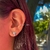 Aretes estrellas constelación acero inoxidable - comprar en línea