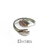 Anillo el abrazo ajustable acero inoxidable