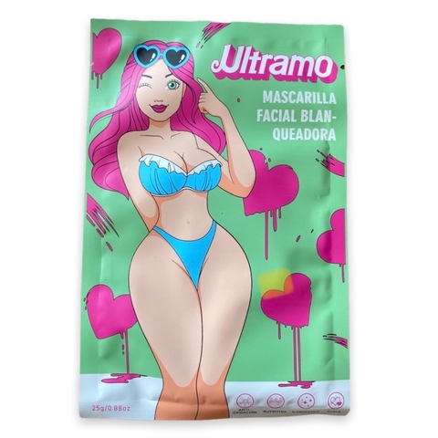 Mascarilla facial blanqueadora