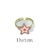 Anillo estrellas lila con rosa en internet