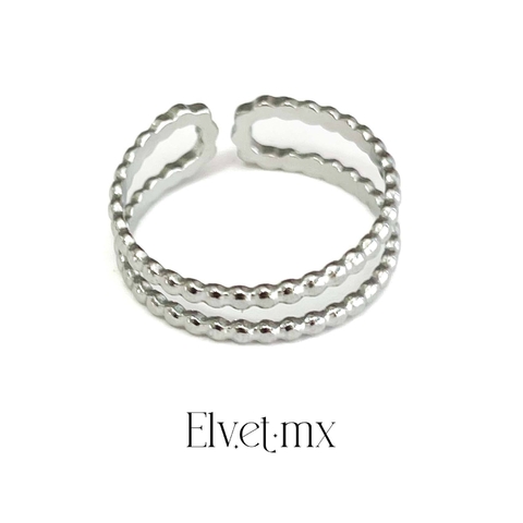 Anillo doble balines