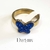 Anillo mariposa con zirconia - ELVET MX