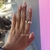 Anillo zirconia chunky - ELVET MX