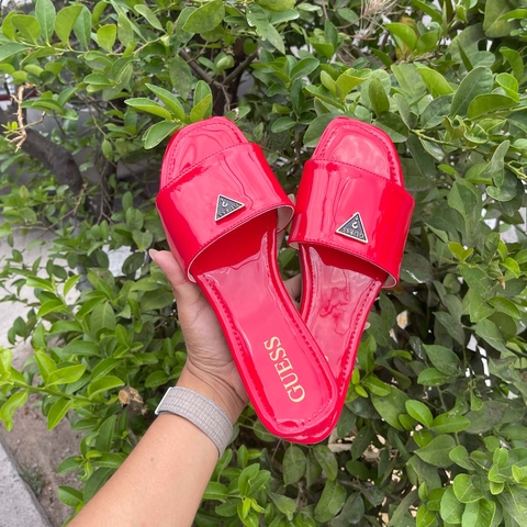 Sandalia Chilena Guess Rojo - comprar en línea