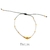Imagen de Pulsera chaquira estrella y flor