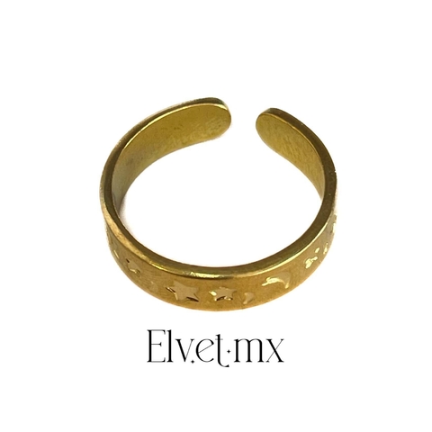 Anillo estrellas y luna - comprar en línea