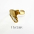 Anillo ola dorada acero inoxidable - comprar en línea