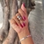 Anillo el abrazo ajustable acero inoxidable - comprar en línea