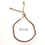 Pulsera con zirconia base dorada - ELVET MX