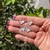 Aretes mariposas con cristal colorl y cristal blanco de chapa - comprar en línea