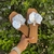Sandalia Flor Camel en internet