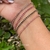Pulsera con zirconia base dorada en internet