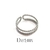 Anillo doble balines - comprar en línea