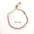 Pulsera con zirconia base dorada en internet