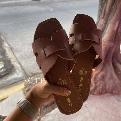 Sandalia Tan Camel - comprar en línea