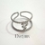 Anillo doble con serpiente - comprar en línea