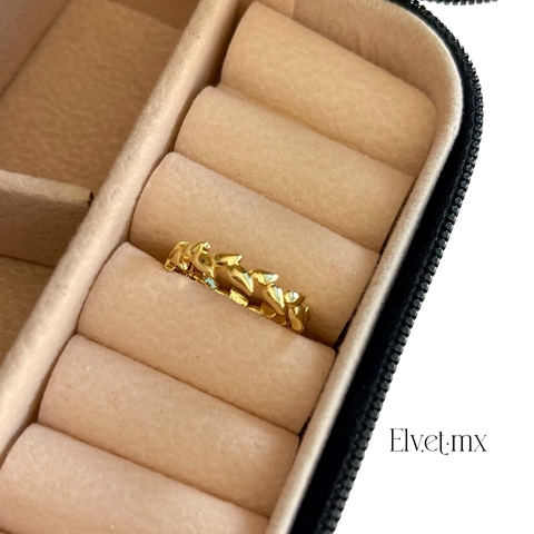 Anillo hojas - comprar en línea