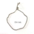 Pulsera con zirconia base plata - comprar en línea
