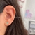 Aretes corazón verde mini - comprar en línea
