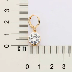 Brinco Rommanel Argola Com Zircônias 527411