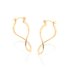 Brinco Rommanel folheado a ouro 18k