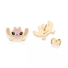 BRINCO ANGEL (STITCH) ROMMANEL BANHADO A OURO 18K COM APLICAÇÃO DE RESINA - comprar online