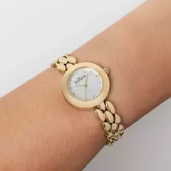 RELÓGIO ROMMANEL ANALÓGICO SOCIAL DOURADO na internet