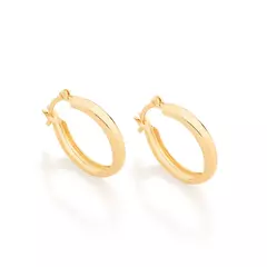 BRINCO ROMMANEL ARGOLA BANHADO A OURO 18K - comprar online