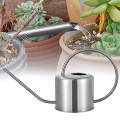 Regadera Jardin Acero Inoxidable 1.3L