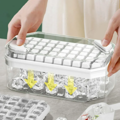 Hielera Cubetera Contenedor Con Tapa Cubitos De Hielo Y Pala - comprar online